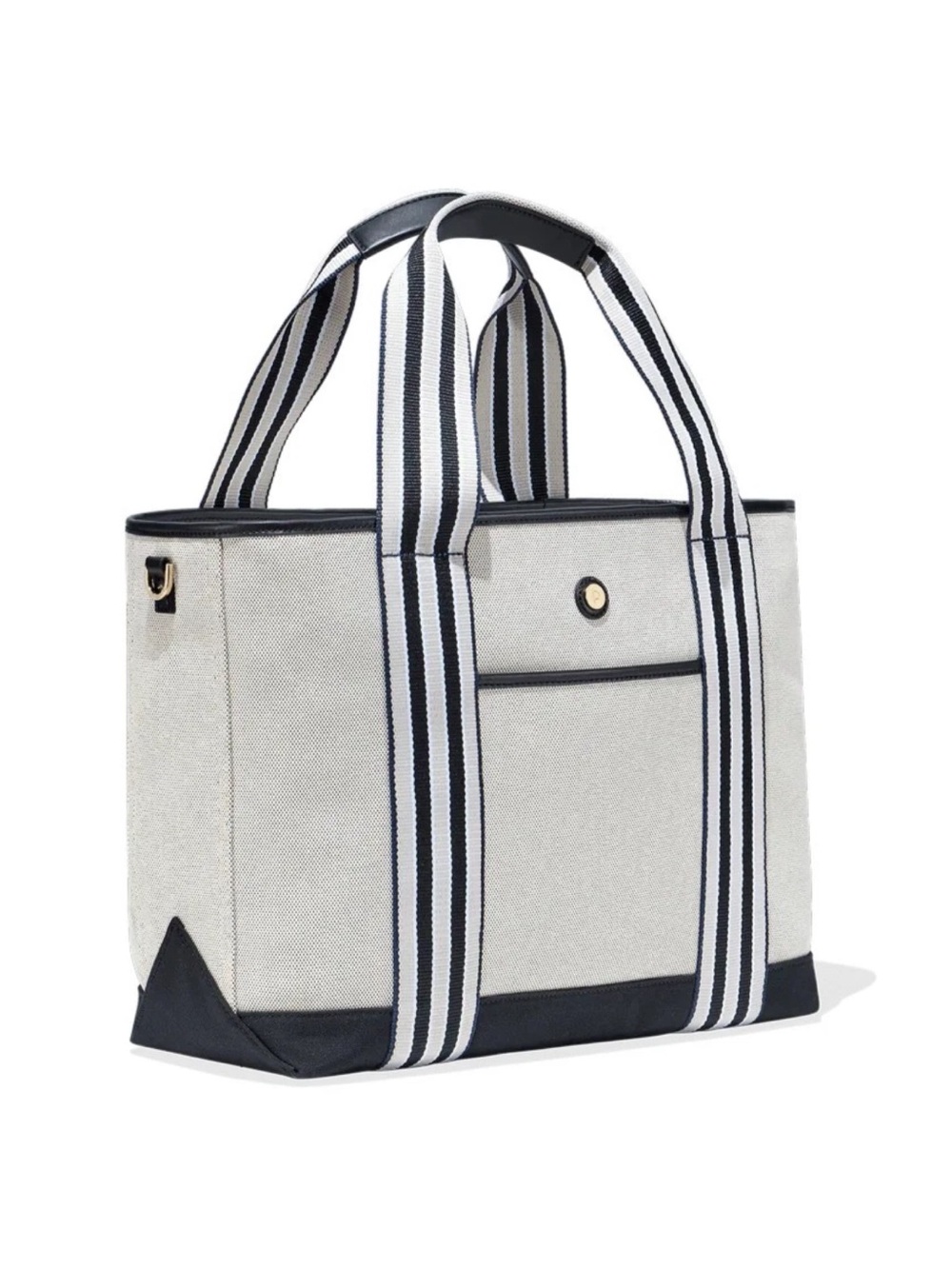 Paravel Medium Cabana Tote in Domino Black